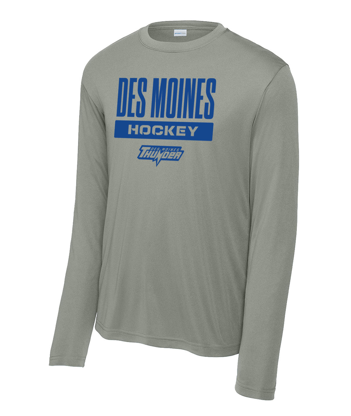 Des Moines Thunder Long-Sleeve Performance Tee