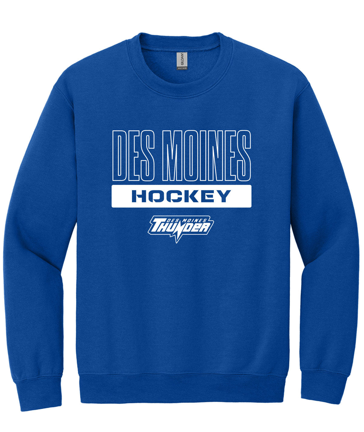 Des Moines Thunder Crewneck Sweatshirt