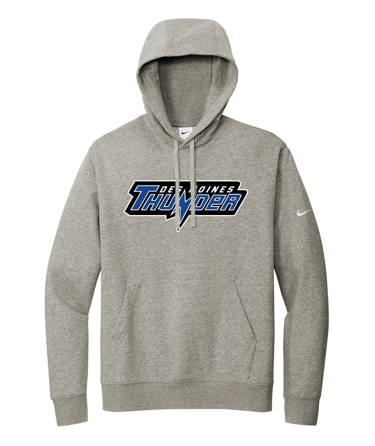 Des Moines Thunder Nike Fleece Hoodie