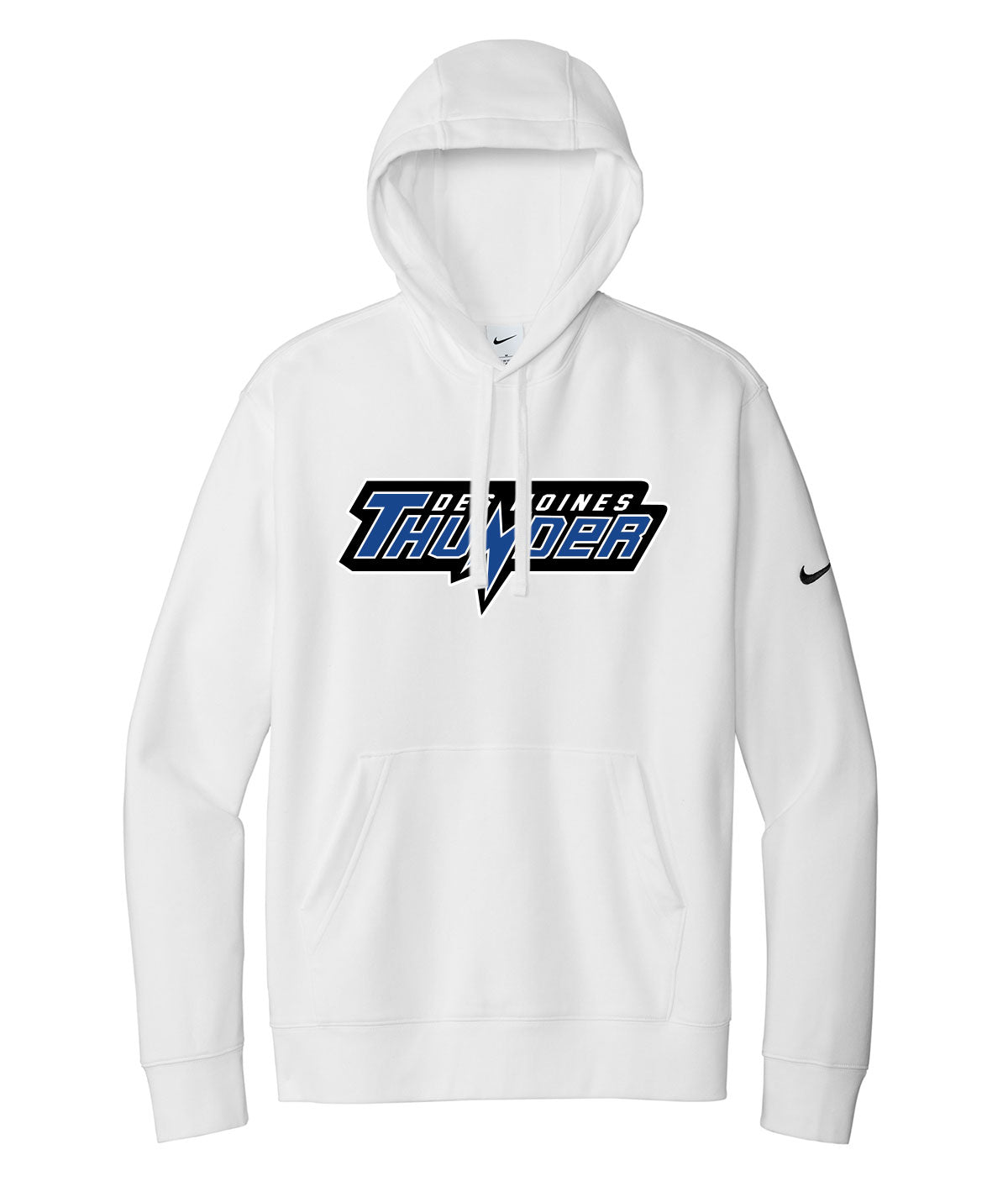 Des Moines Thunder Nike Fleece Hoodie