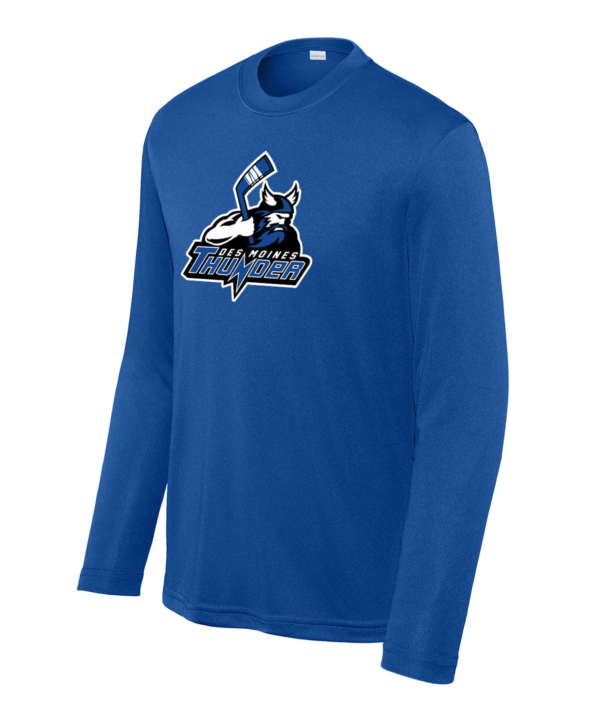 Des Moines Thunder Youth Long-Sleeve Performance Tee
