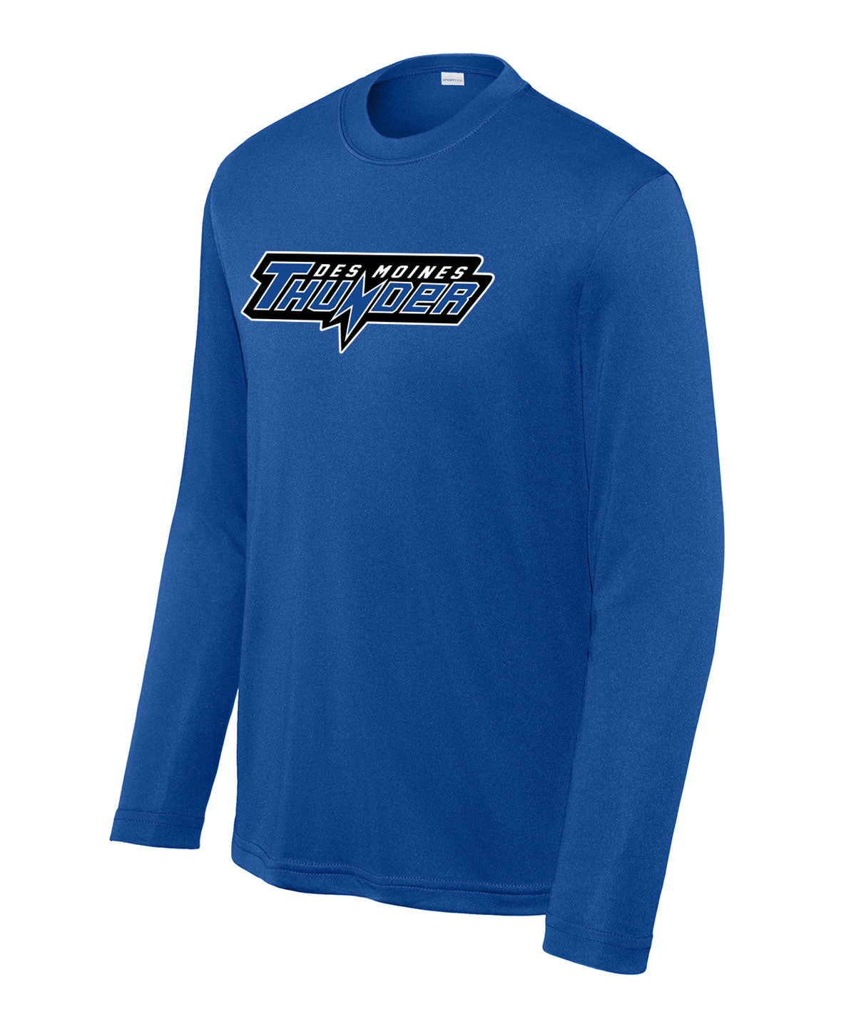Des Moines Thunder Youth Long-Sleeve Performance Tee