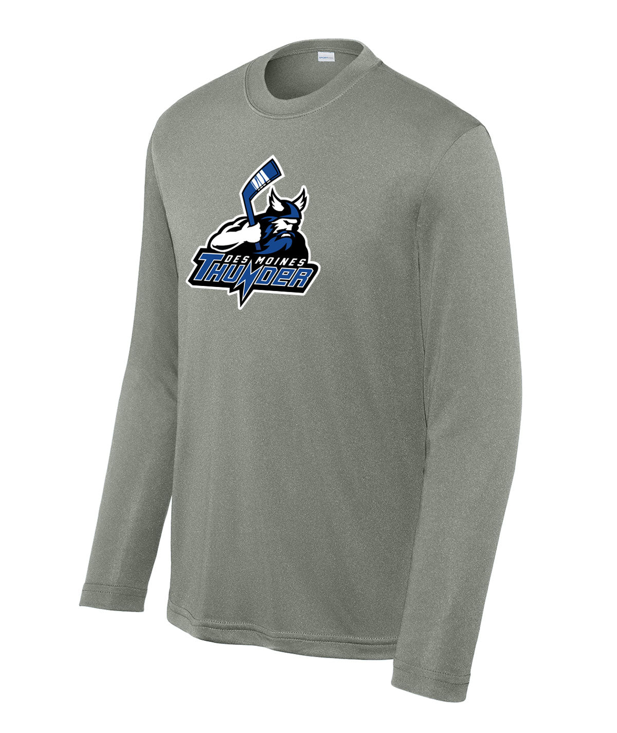 Des Moines Thunder Youth Long-Sleeve Performance Tee