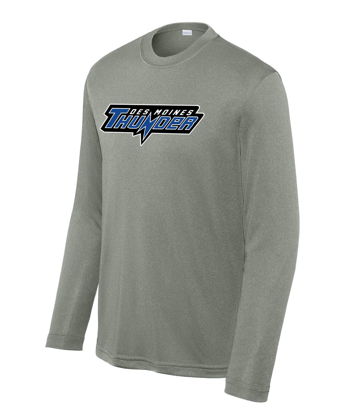 Des Moines Thunder Youth Long-Sleeve Performance Tee