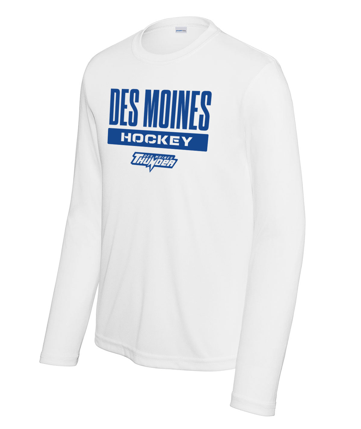 Des Moines Thunder Youth Long-Sleeve Performance Tee