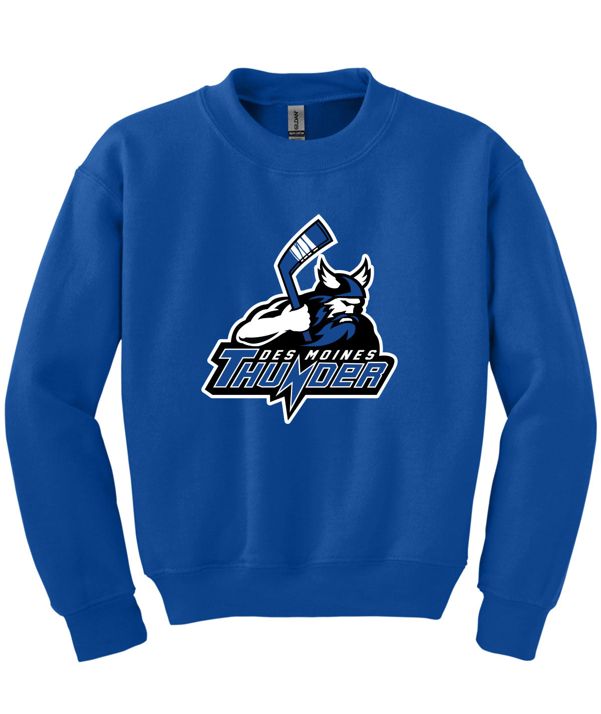 Des Moines Thunder Youth Crewneck Sweatshirt