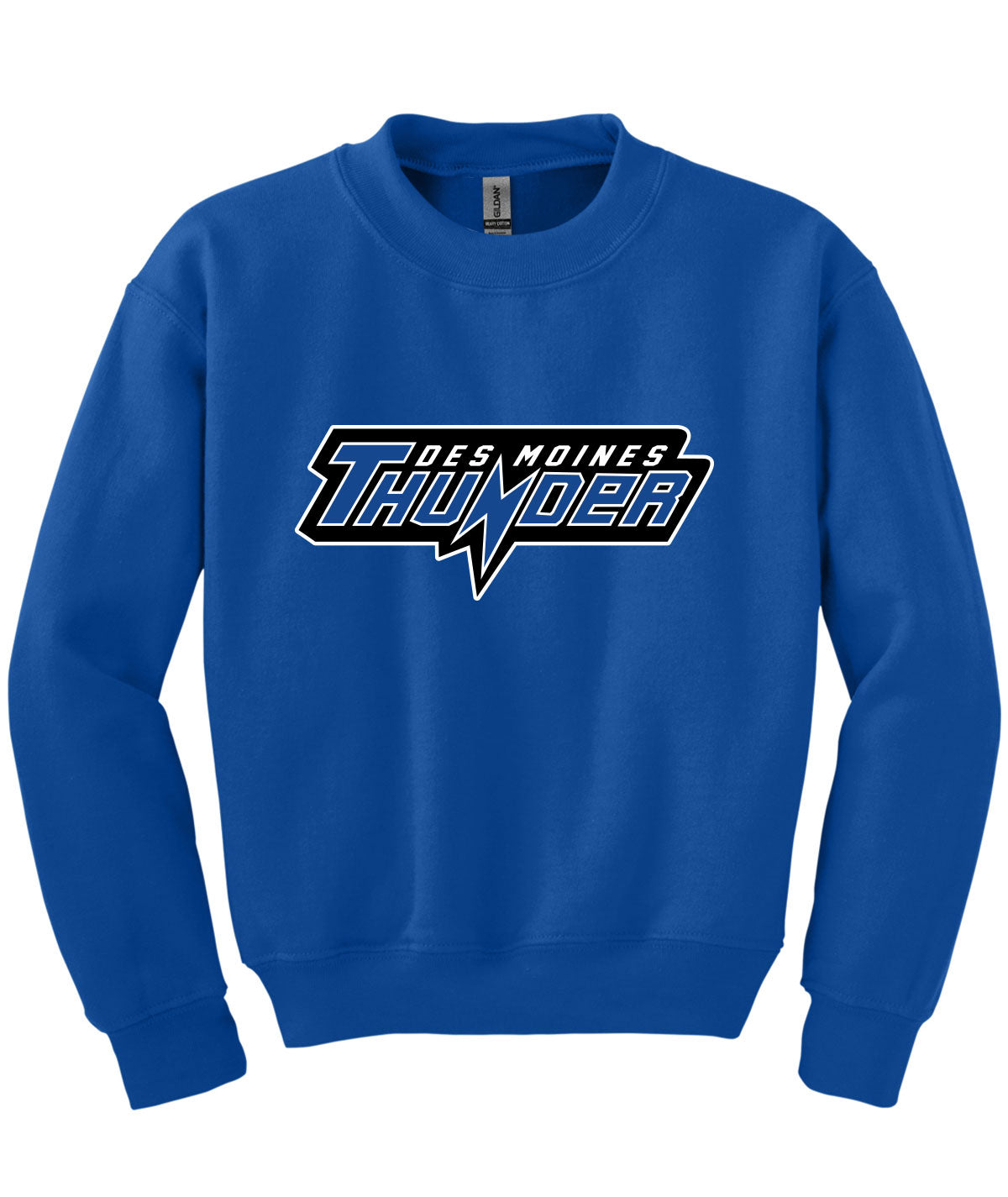 Des Moines Thunder Youth Crewneck Sweatshirt