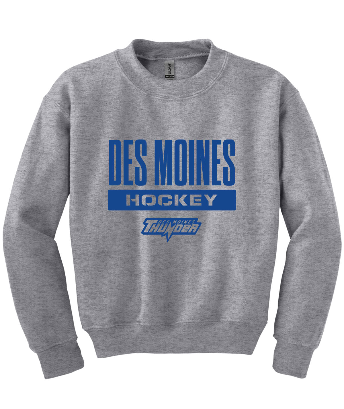 Des Moines Thunder Youth Crewneck Sweatshirt