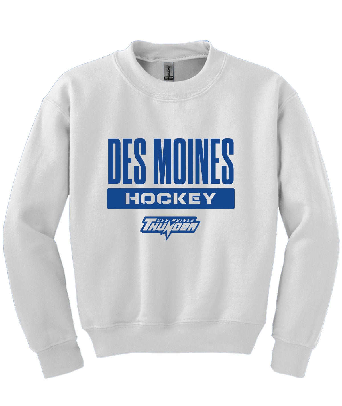 Des Moines Thunder Youth Crewneck Sweatshirt