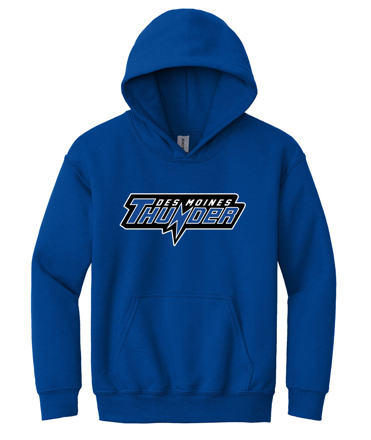 Des Moines Thunder Youth Hooded Sweatshirt