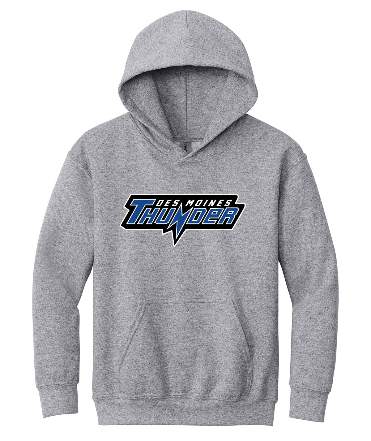 Des Moines Thunder Youth Hooded Sweatshirt