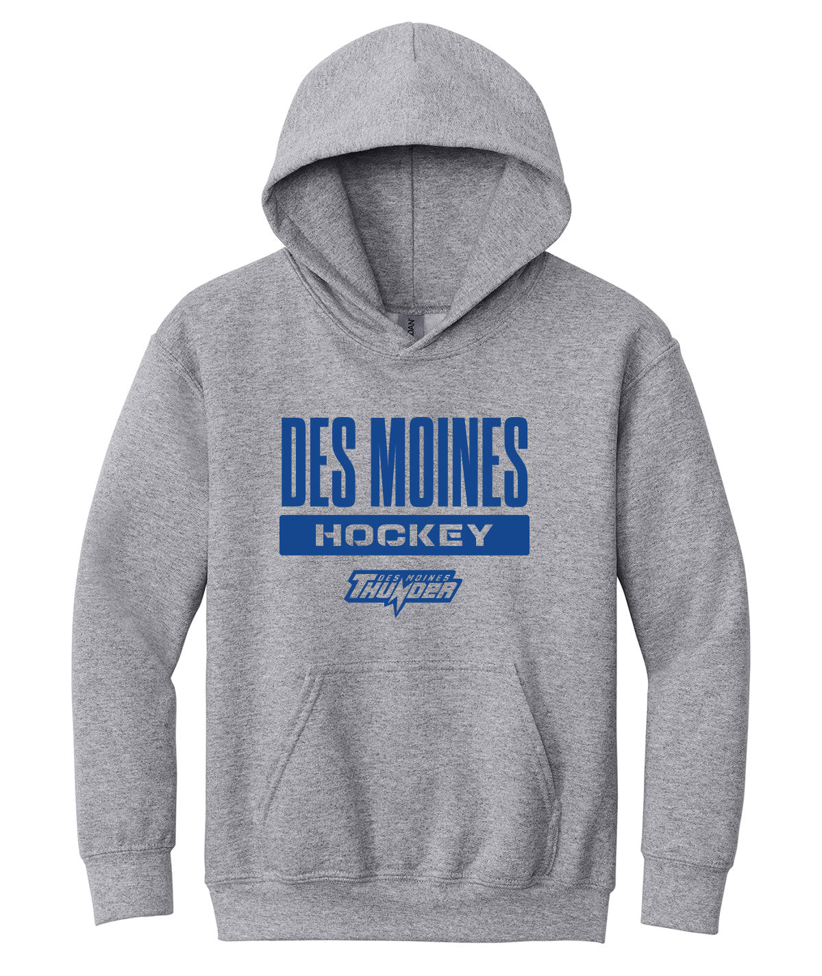 Des Moines Thunder Youth Hooded Sweatshirt