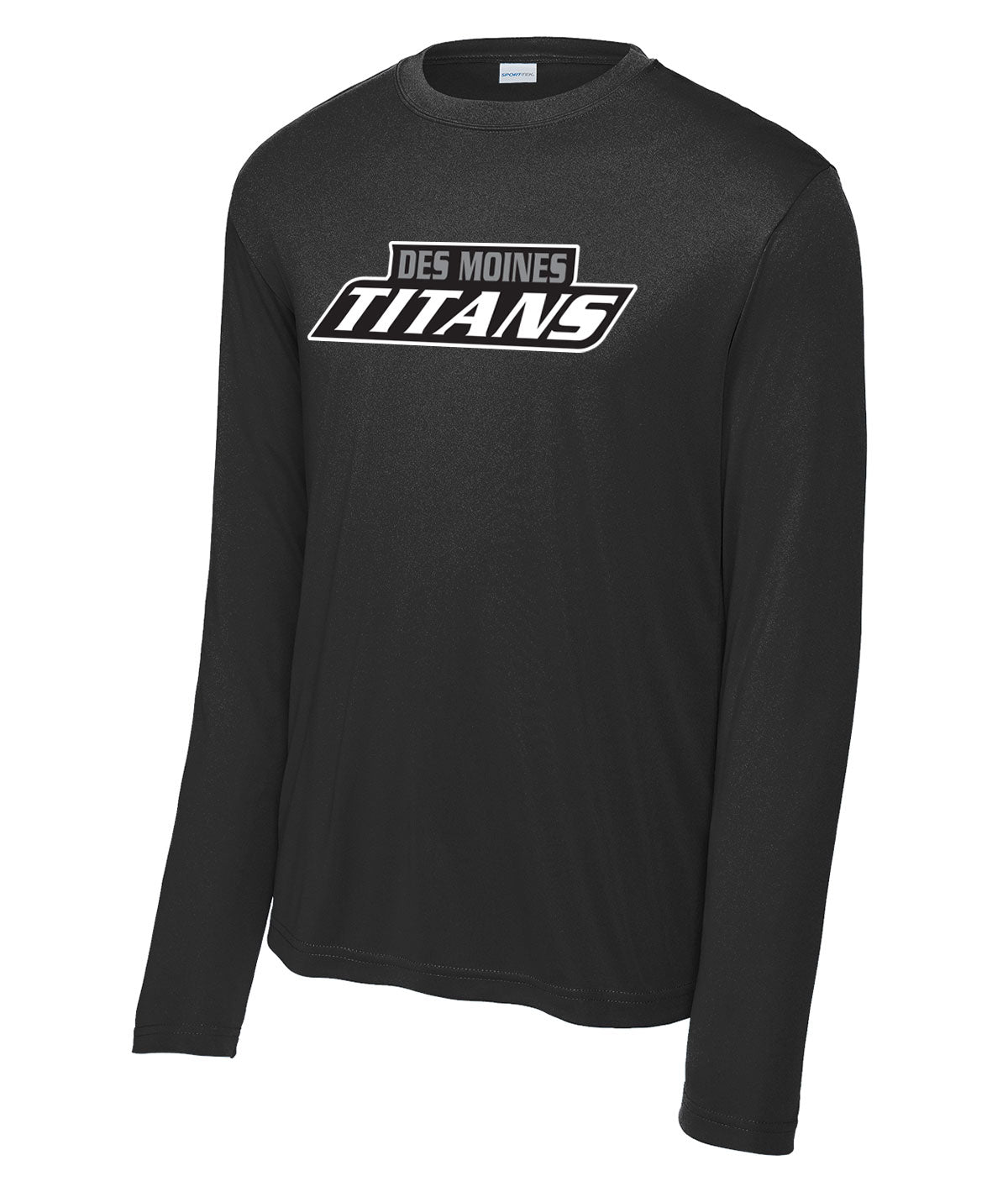 Des Moines Titans Long-Sleeve Performance Tee