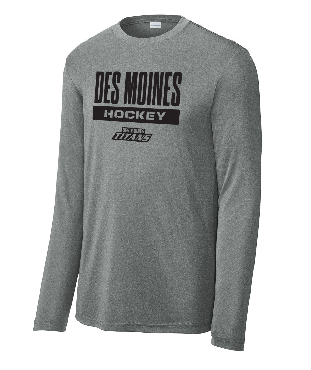 Des Moines Titans Long-Sleeve Performance Tee