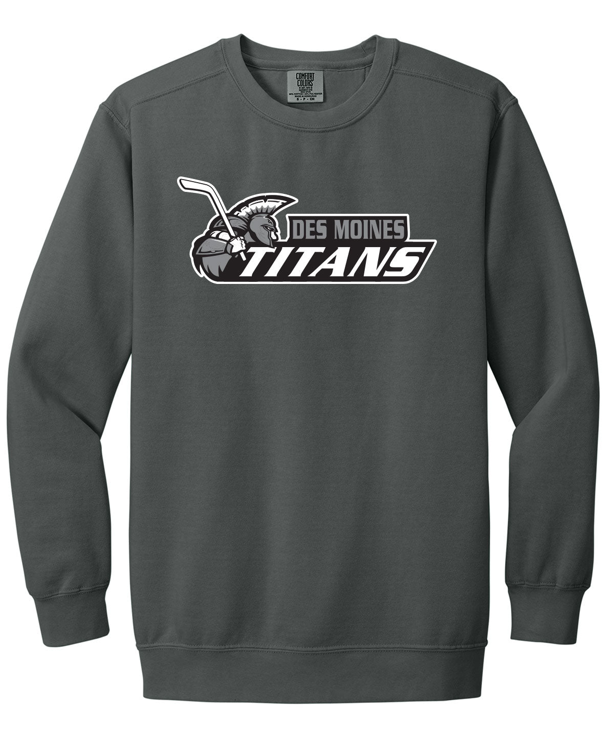Des Moines Titans Comfort Colors Crewneck Sweatshirt