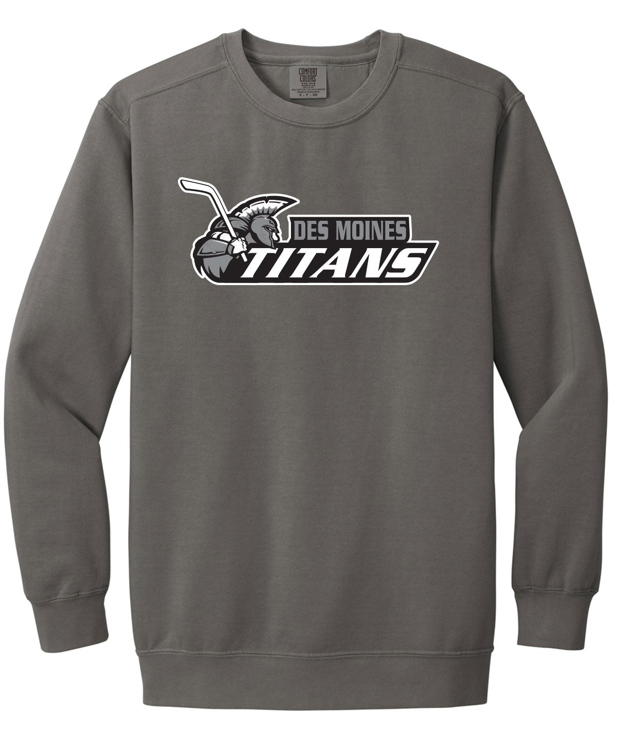 Des Moines Titans Comfort Colors Crewneck Sweatshirt