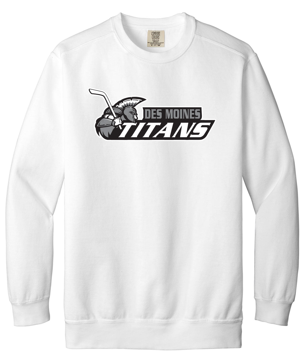 Des Moines Titans Comfort Colors Crewneck Sweatshirt