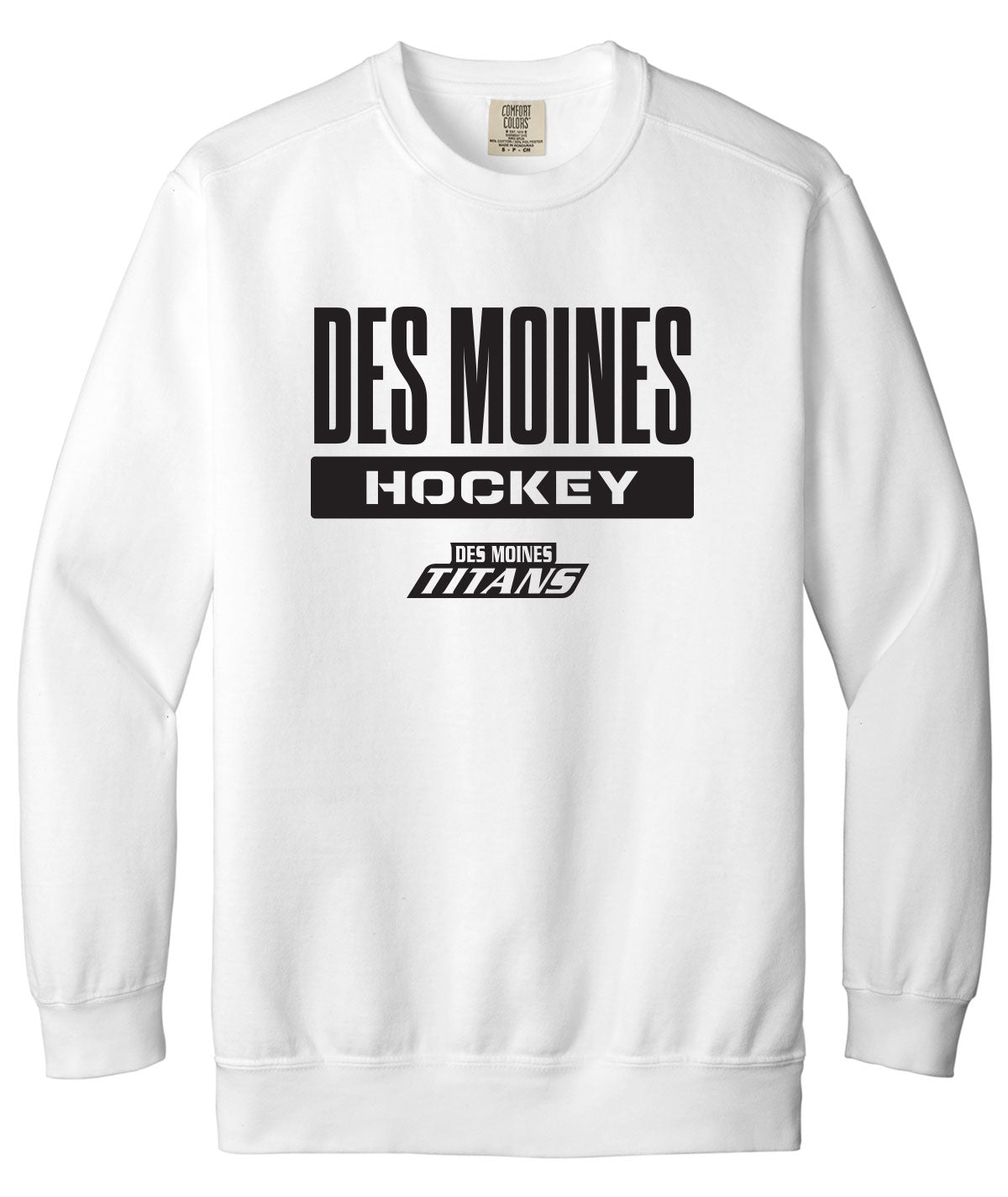 Des Moines Titans Comfort Colors Crewneck Sweatshirt