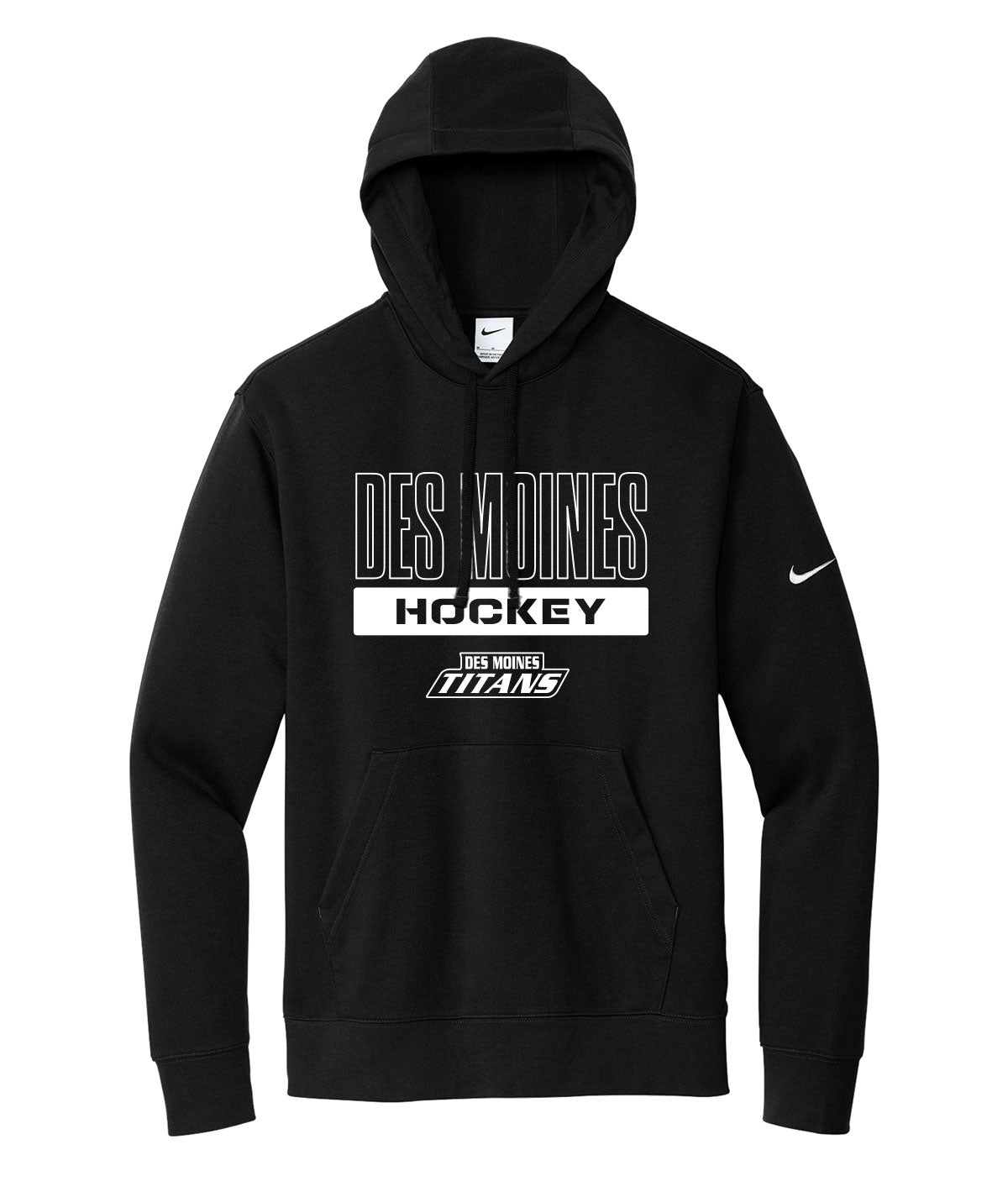 Des Moines Titans Nike Fleece Hoodie
