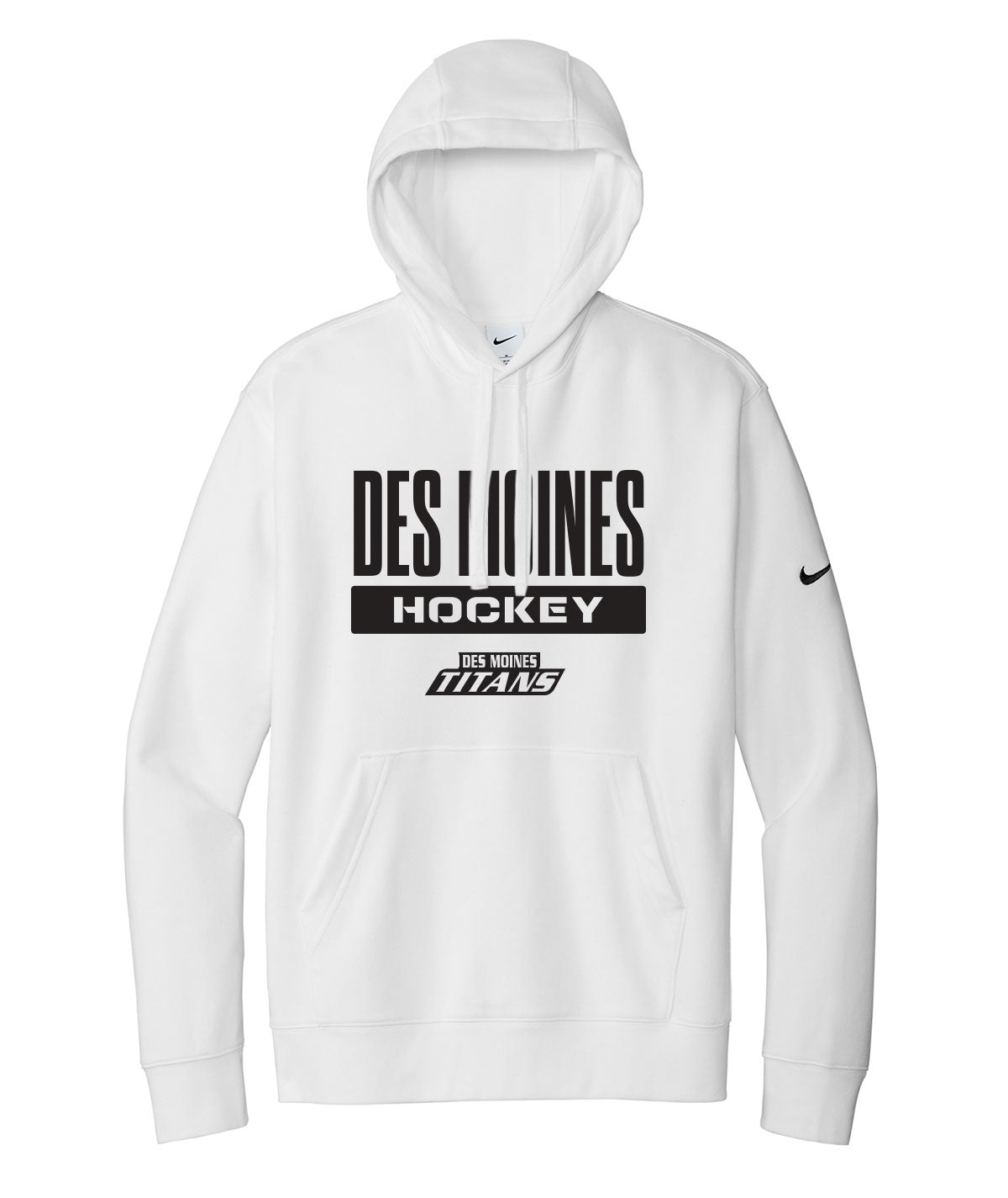 Des Moines Titans Nike Fleece Hoodie