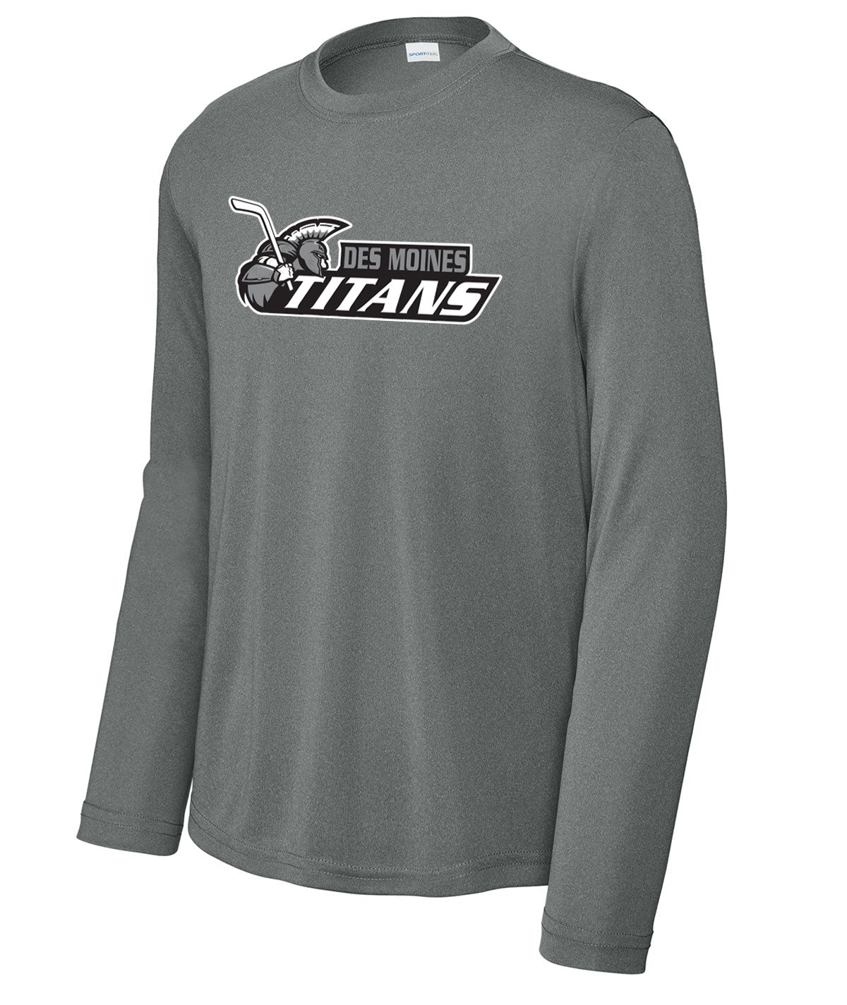 Des Moines Titans Youth Long-Sleeve Performance Tee