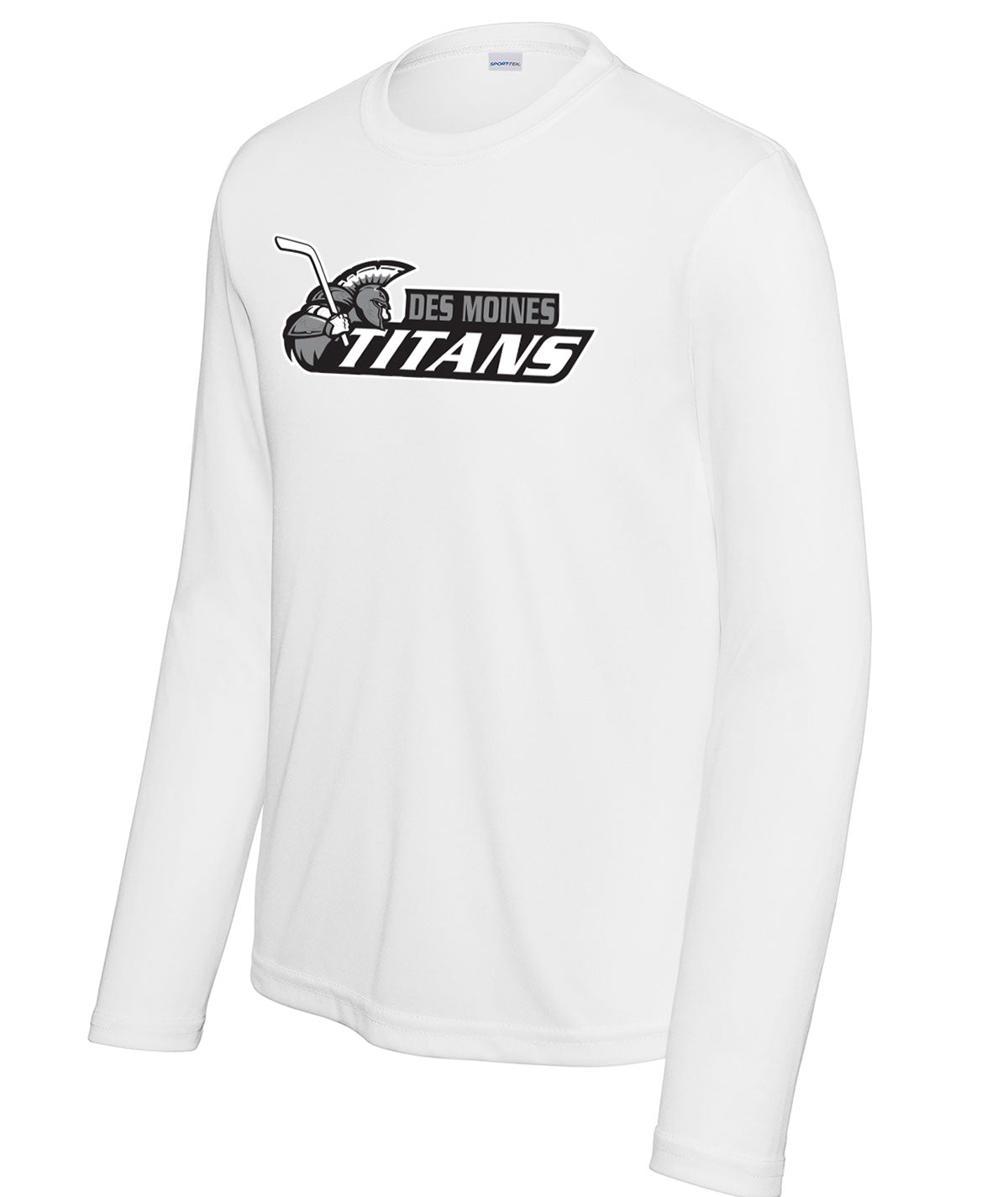 Des Moines Titans Youth Long-Sleeve Performance Tee