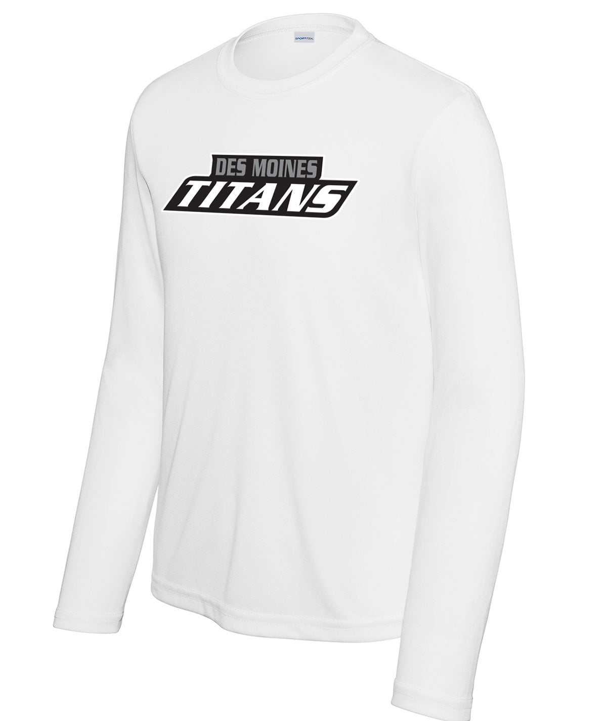 Des Moines Titans Youth Long-Sleeve Performance Tee