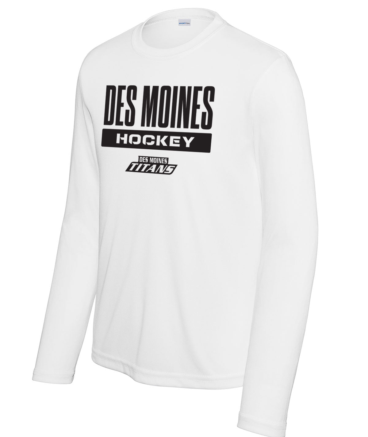 Des Moines Titans Youth Long-Sleeve Performance Tee