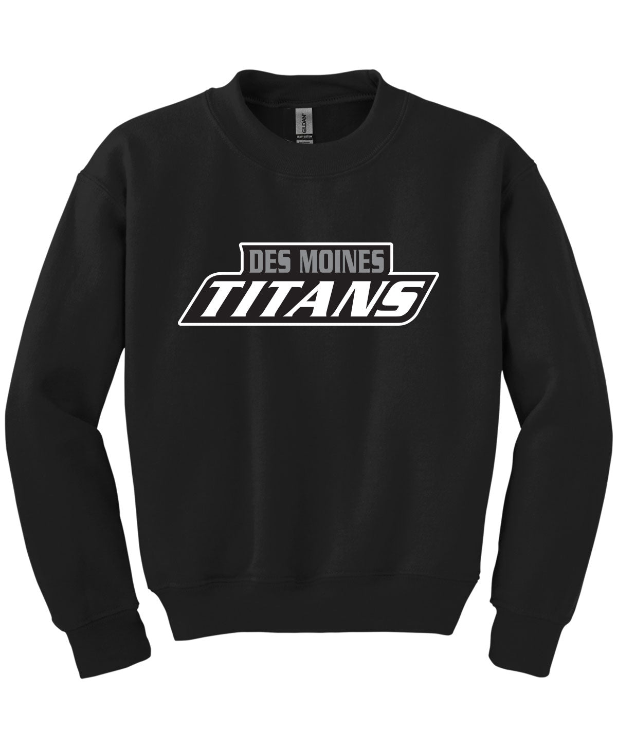 Des Moines Titans Youth Crewneck Sweatshirt