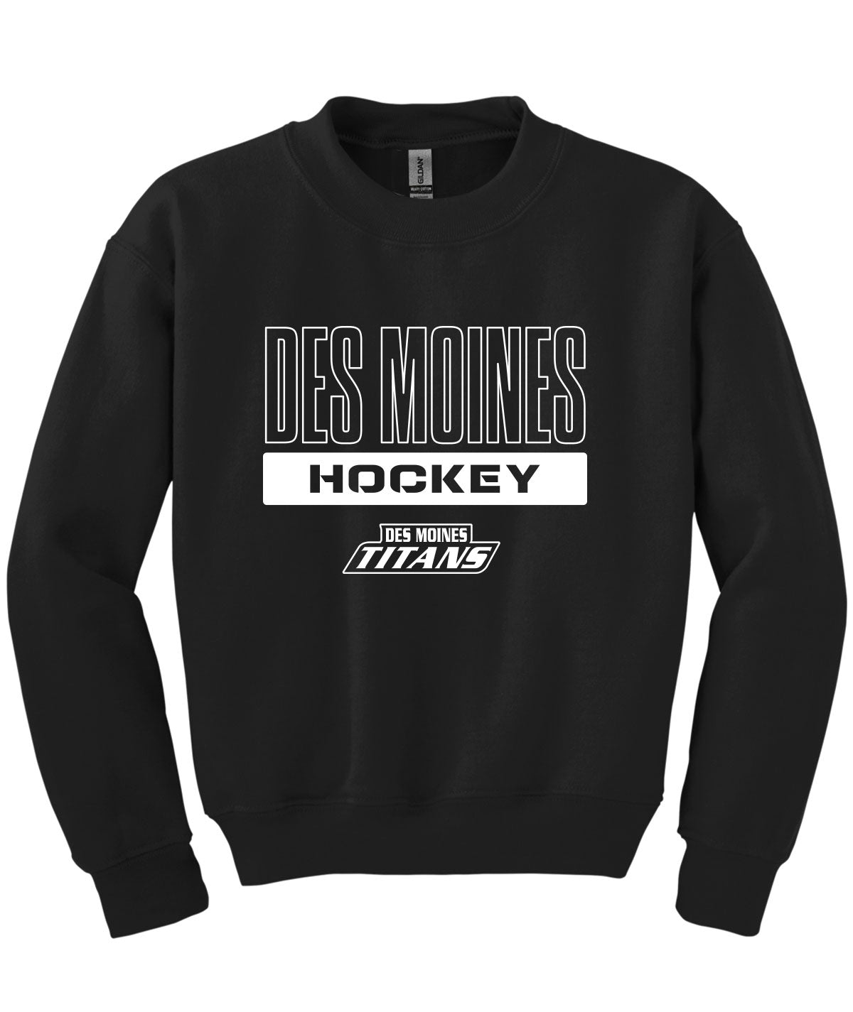 Des Moines Titans Youth Crewneck Sweatshirt