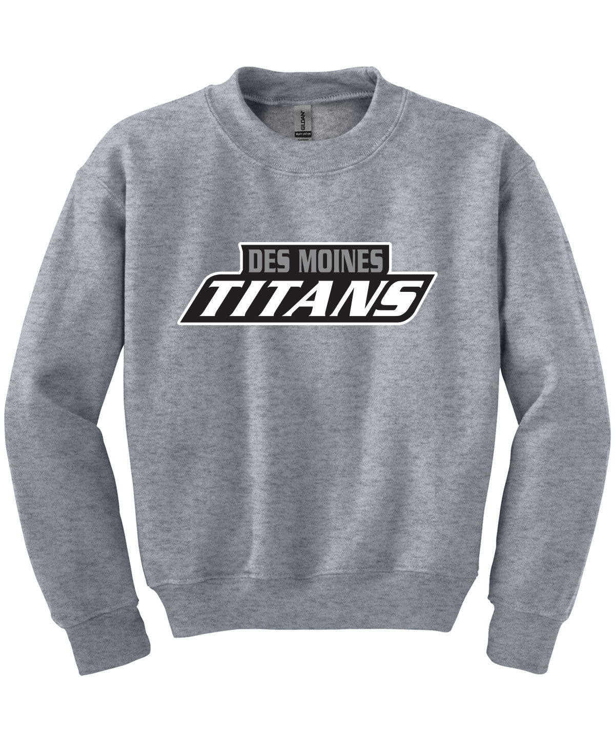 Des Moines Titans Youth Crewneck Sweatshirt