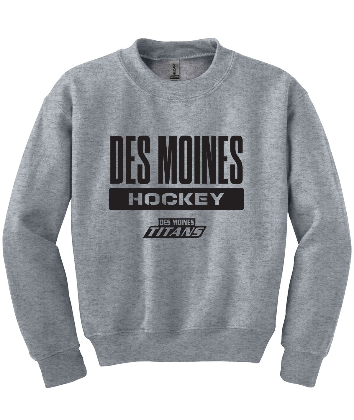 Des Moines Titans Youth Crewneck Sweatshirt