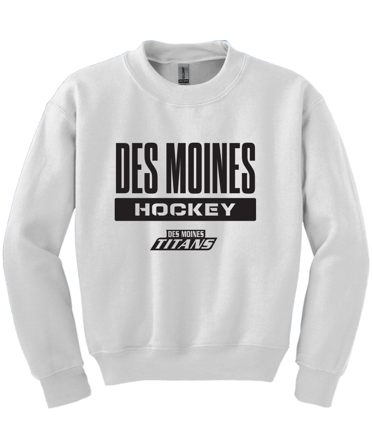 Des Moines Titans Youth Crewneck Sweatshirt
