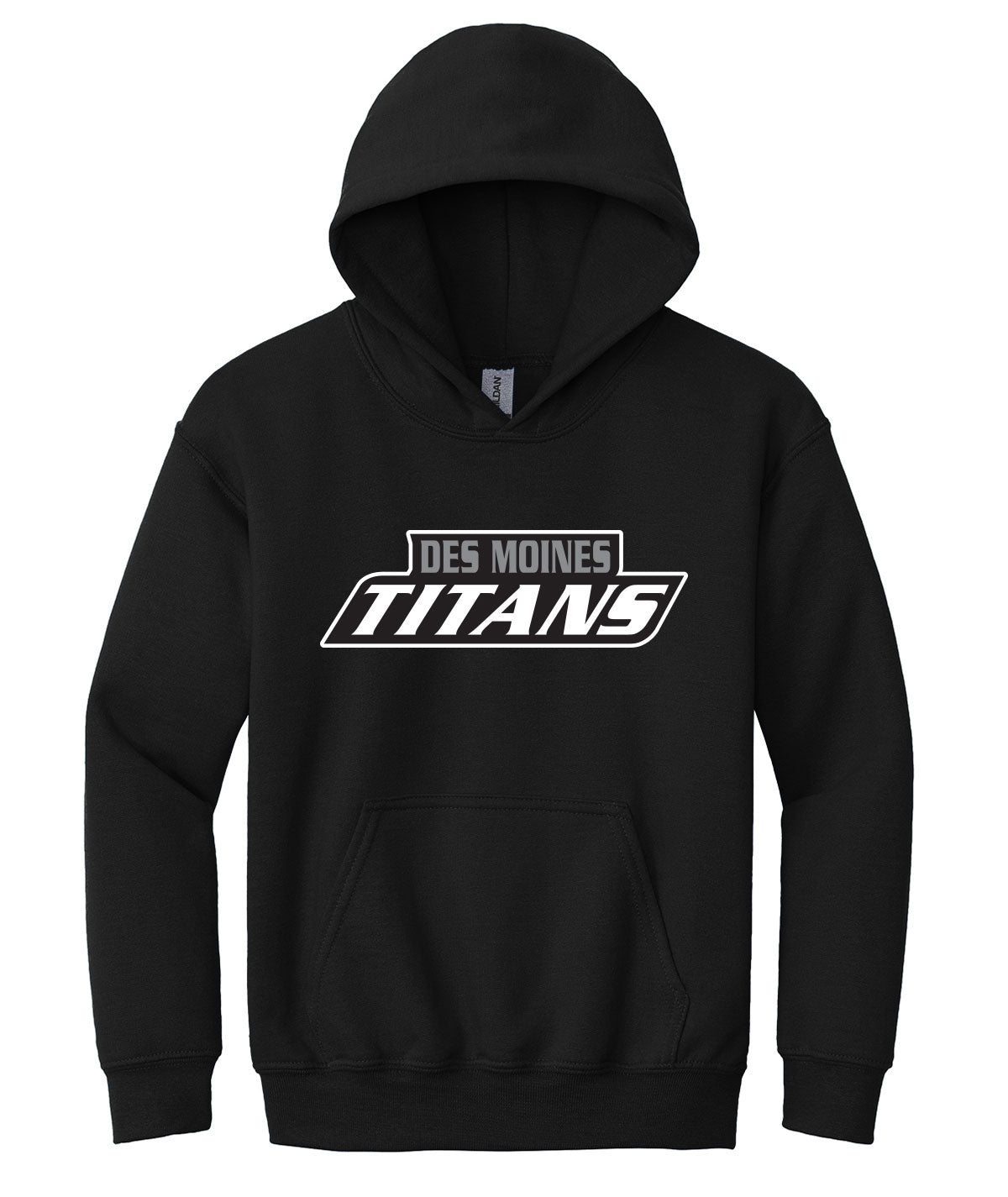 Des Moines Titans Youth Hooded Sweatshirt
