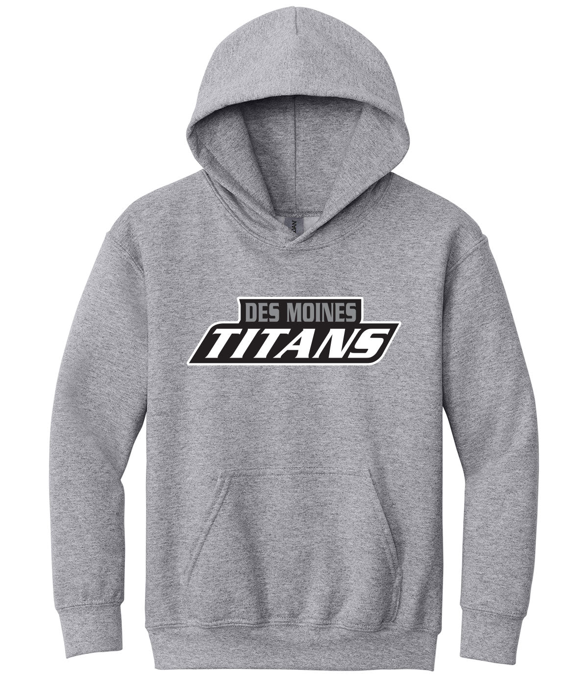 Des Moines Titans Youth Hooded Sweatshirt