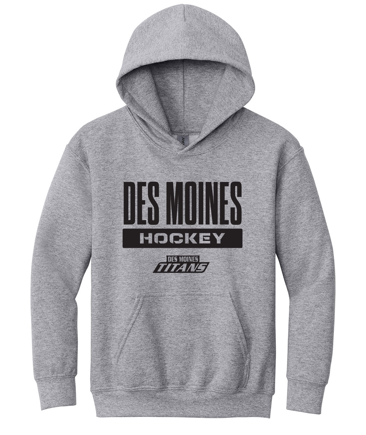 Des Moines Titans Youth Hooded Sweatshirt
