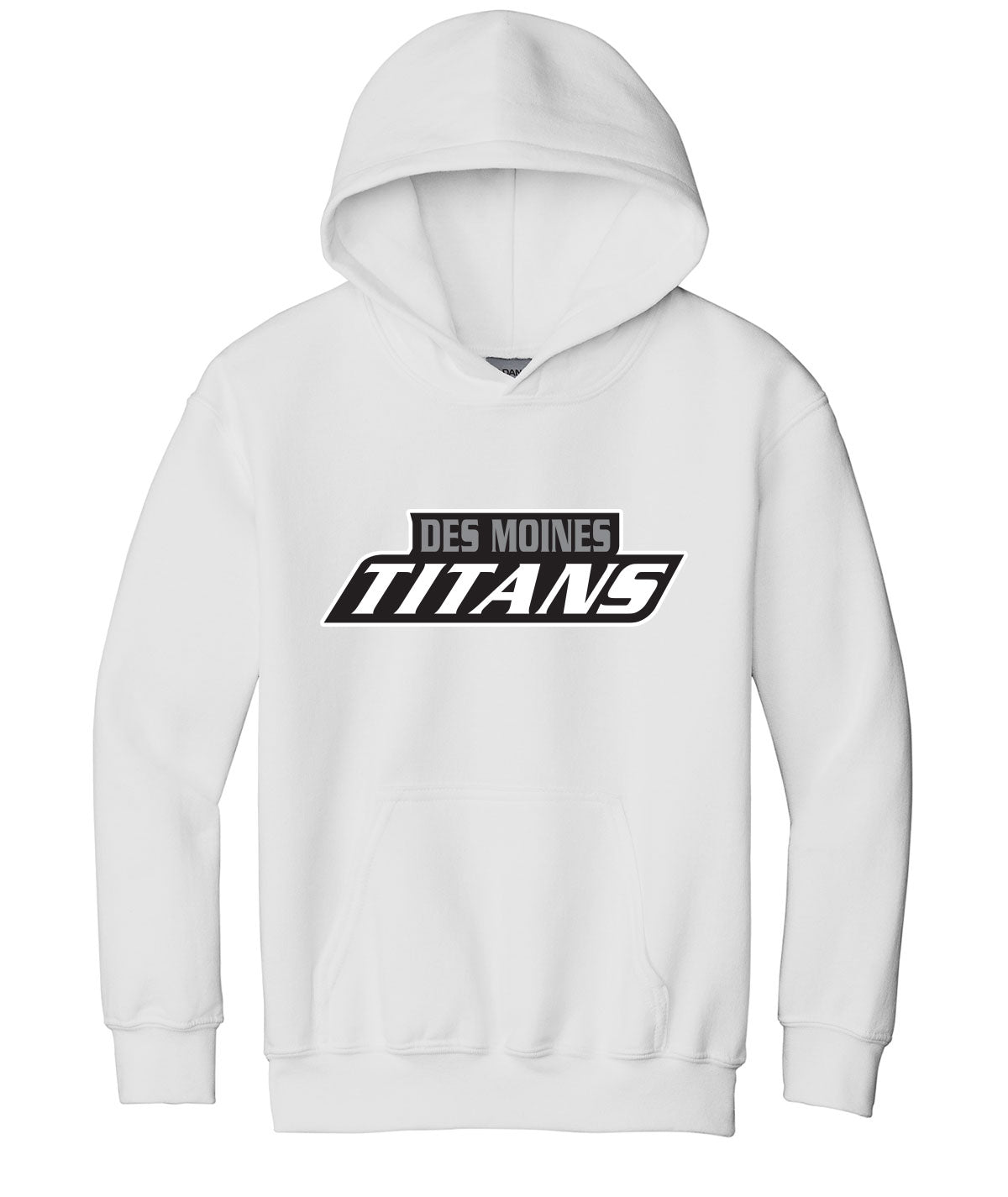 Des Moines Titans Youth Hooded Sweatshirt