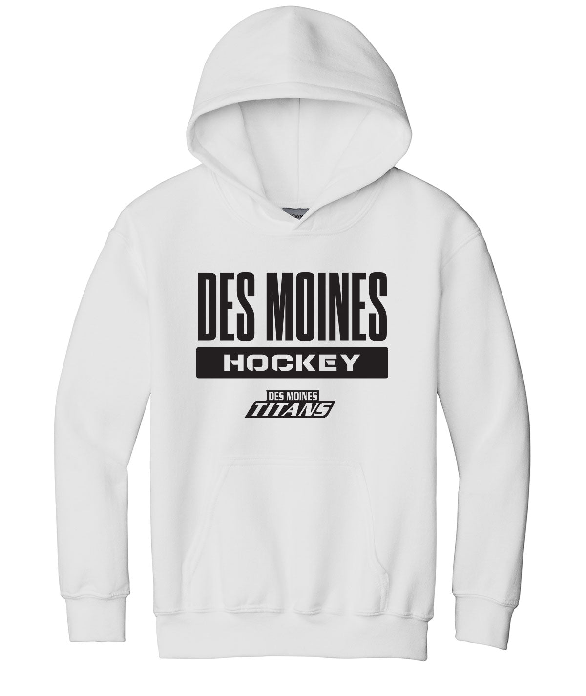 Des Moines Titans Youth Hooded Sweatshirt