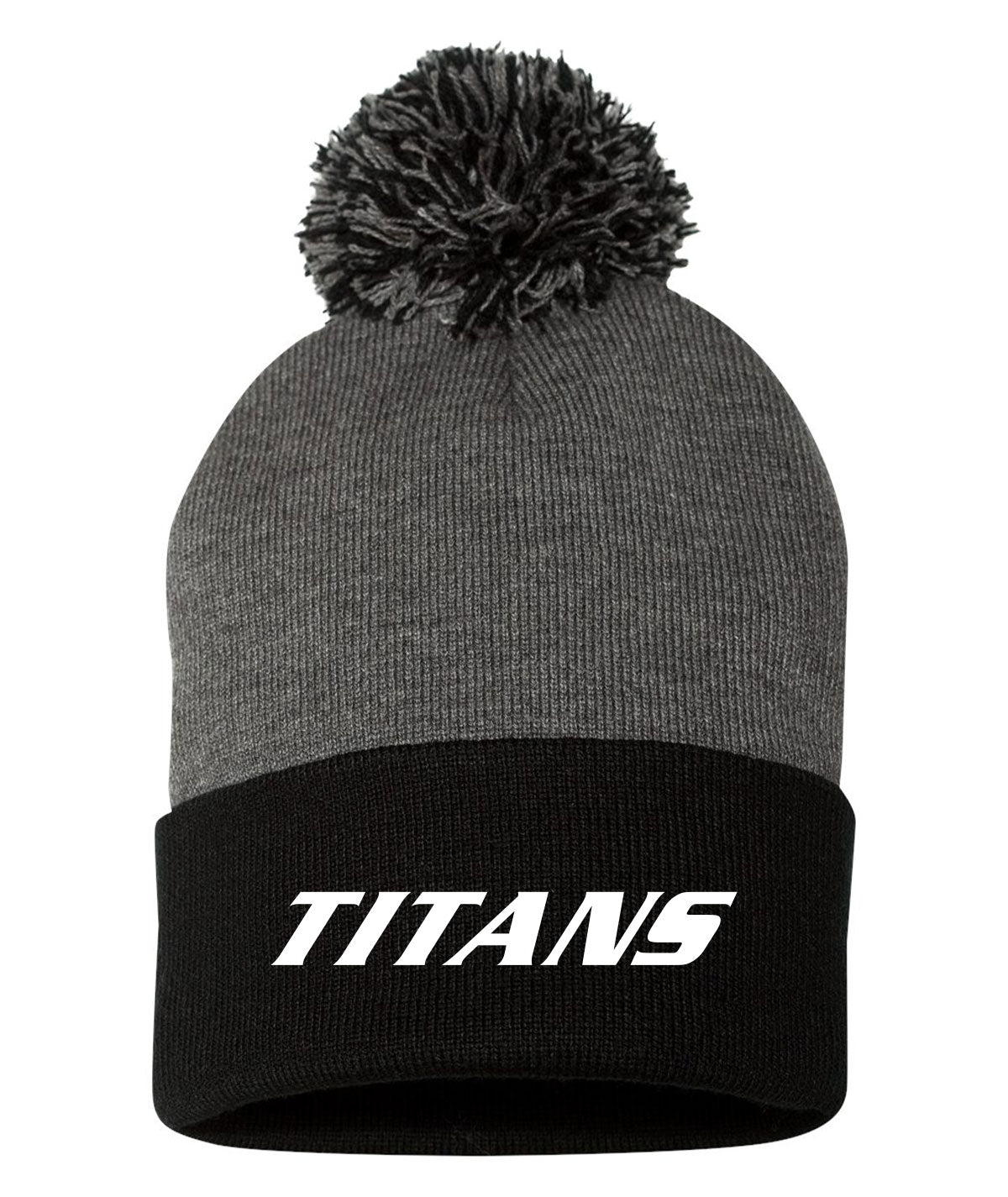 Des Moines Titans Sportsman Pom Beanie