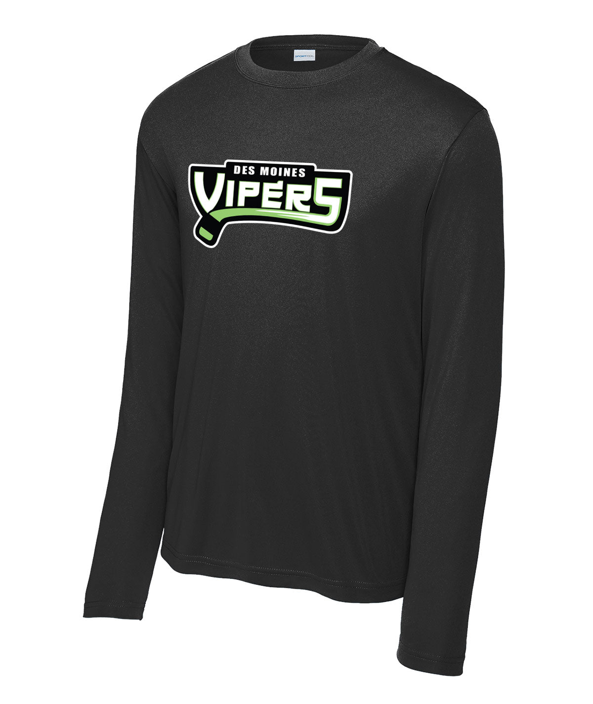Des Moines Vipers Long-Sleeve Performance Tee