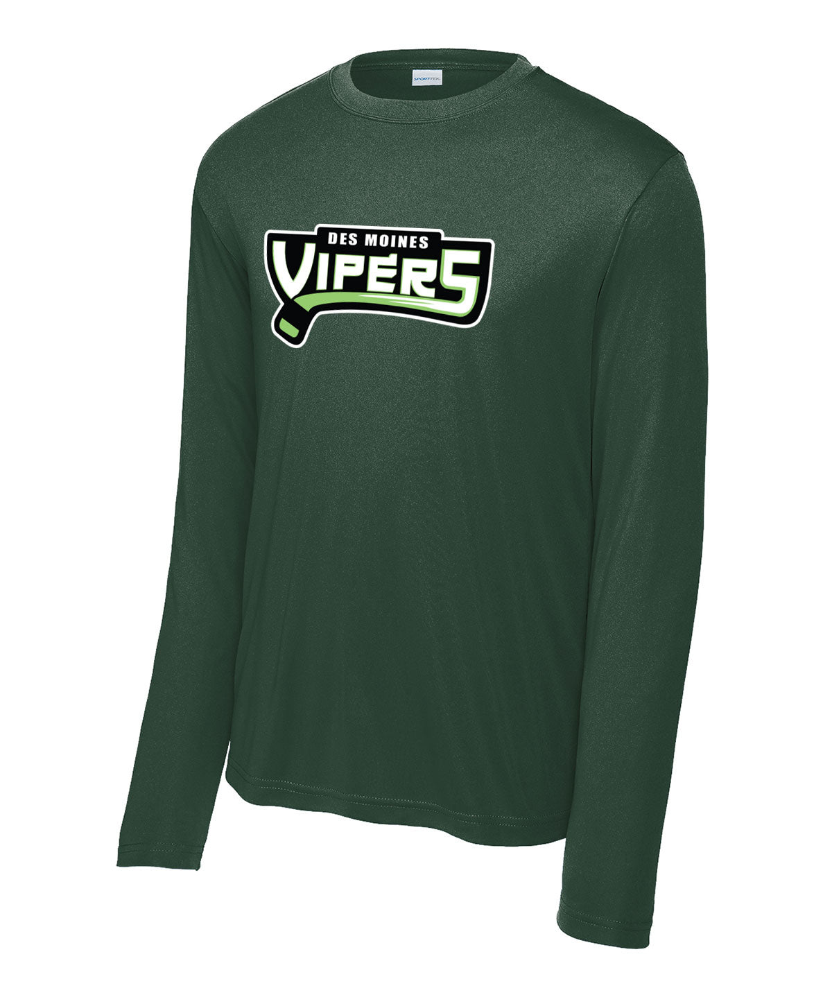 Des Moines Vipers Long-Sleeve Performance Tee