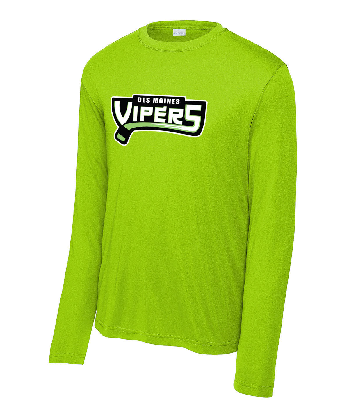 Des Moines Vipers Long-Sleeve Performance Tee