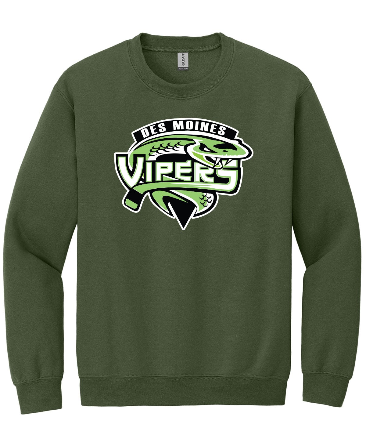 Des Moines Vipers Crewneck Sweatshirt