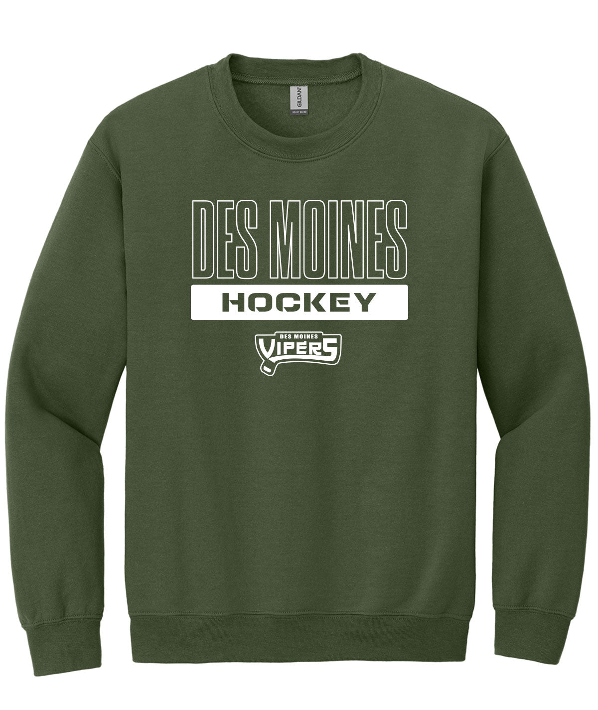 Des Moines Vipers Crewneck Sweatshirt