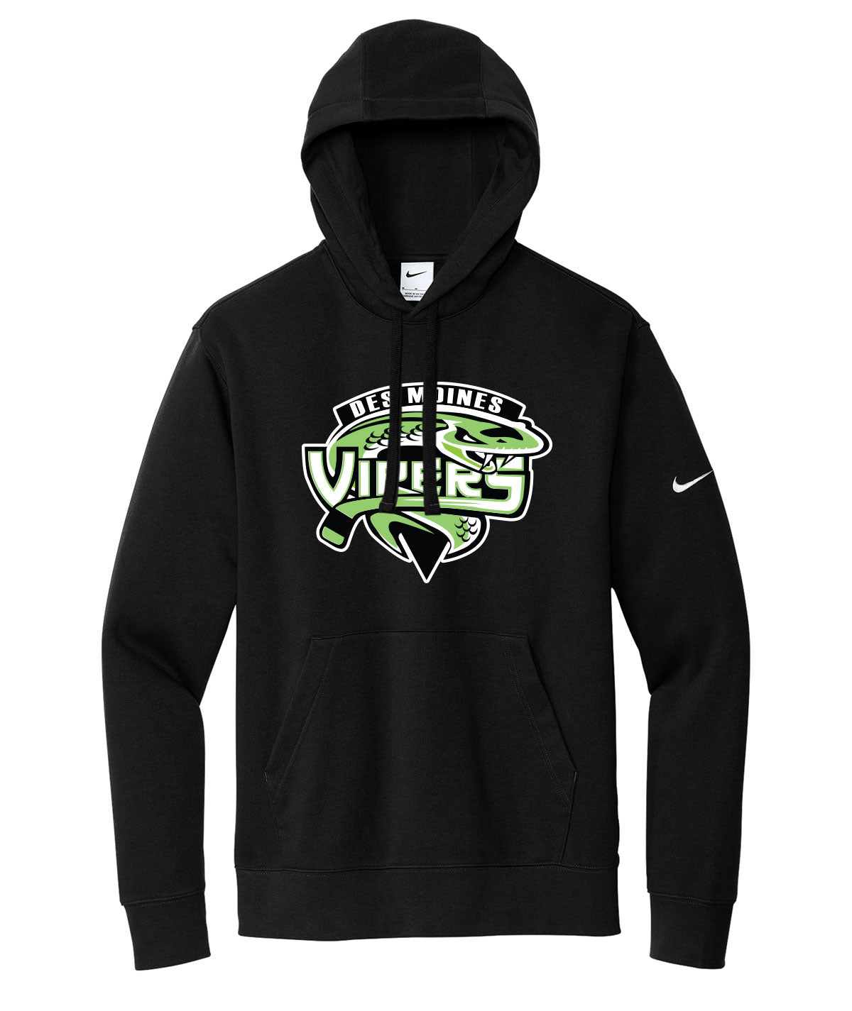 Des Moines Vipers Nike Fleece Hoodie