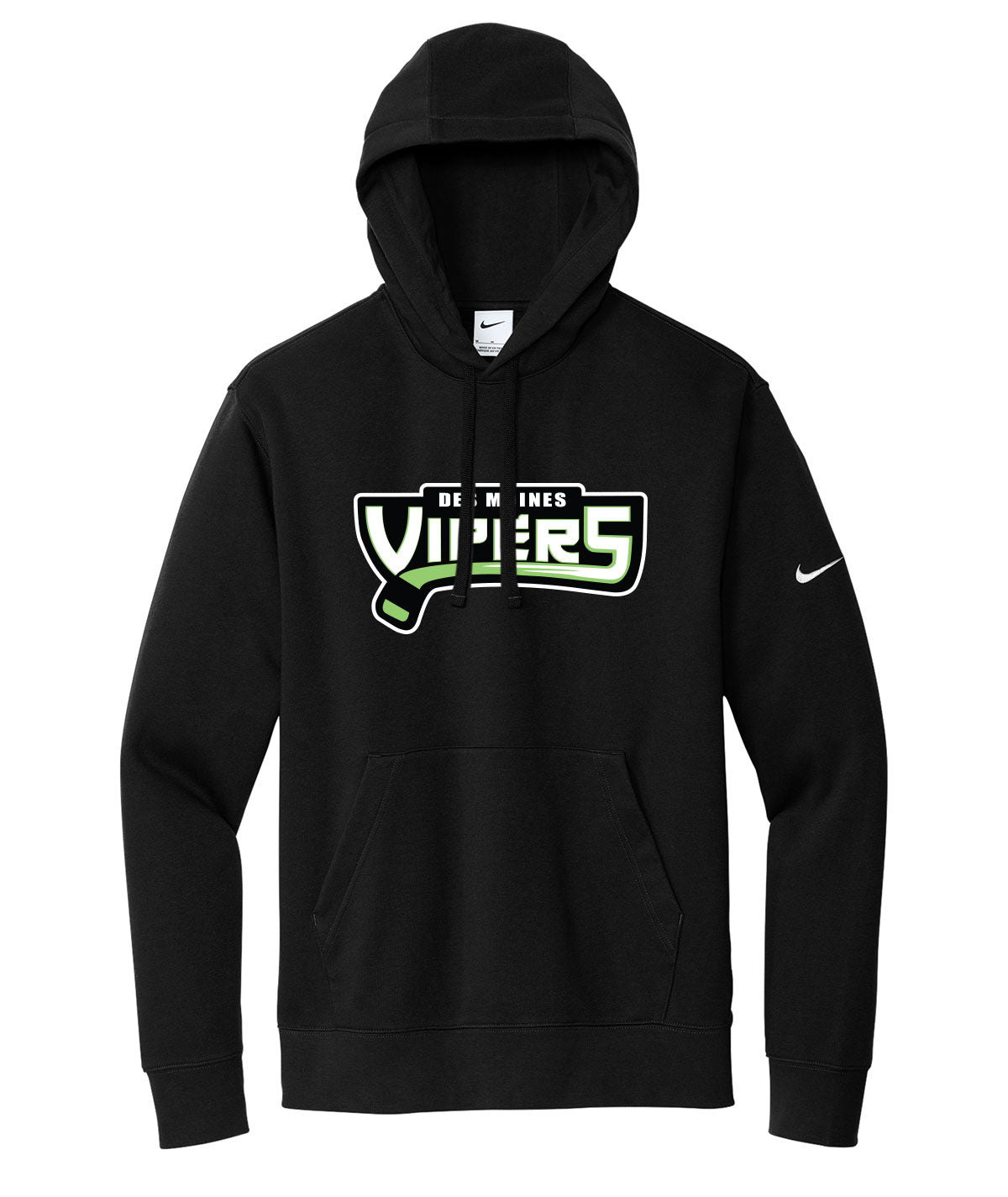 Des Moines Vipers Nike Fleece Hoodie