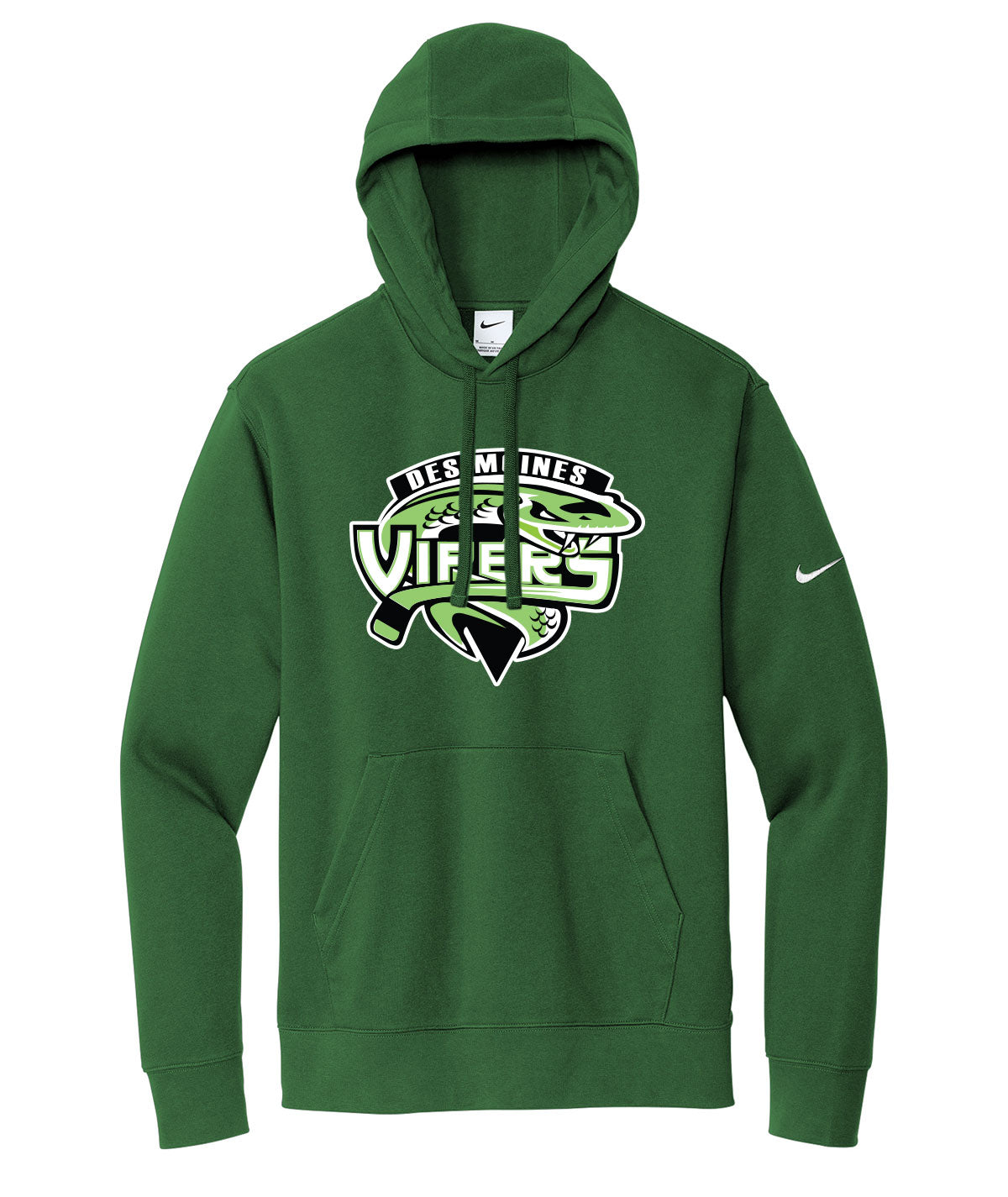 Des Moines Vipers Nike Fleece Hoodie