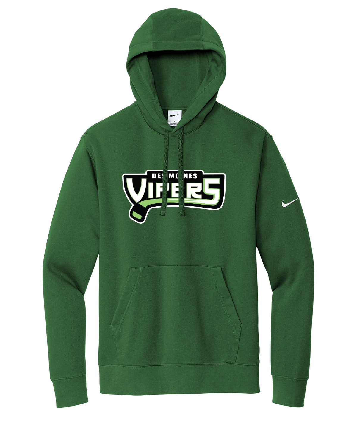 Des Moines Vipers Nike Fleece Hoodie