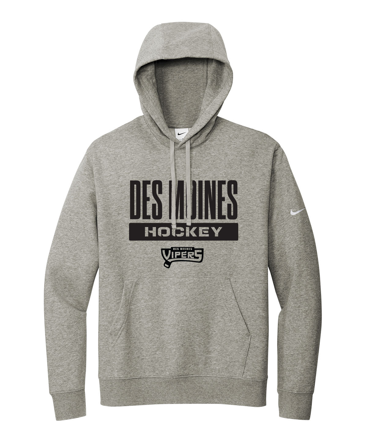 Des Moines Vipers Nike Fleece Hoodie