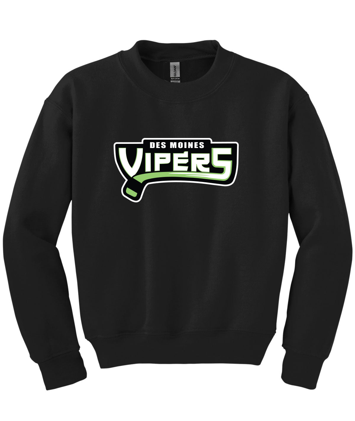 Des Moines Vipers Youth Crewneck Sweatshirt